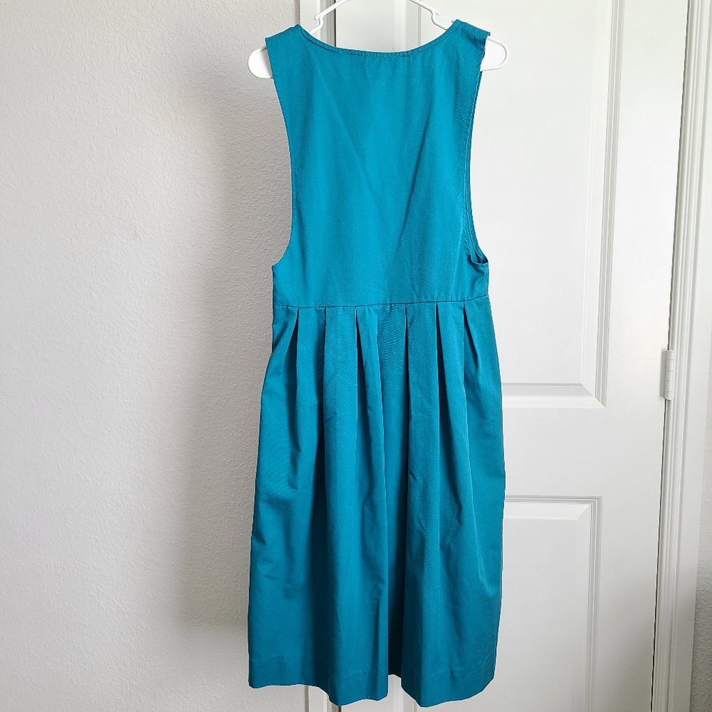 Pam's Closet pleated overall dress - Picture 2 of 3